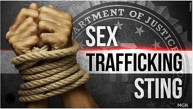 Sex trafficking sting