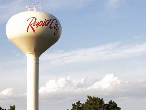water tower rapid city south dakota water rates big hike