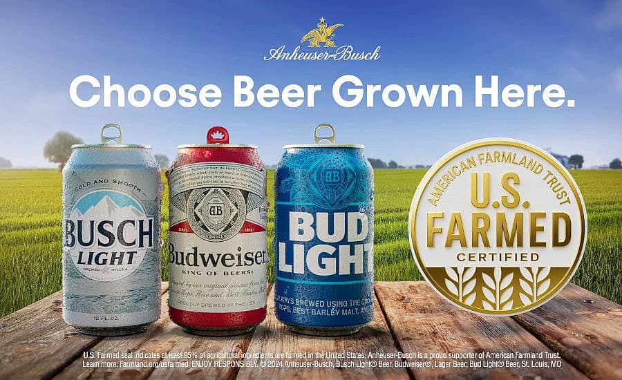 U.S. Farmed Certified beer