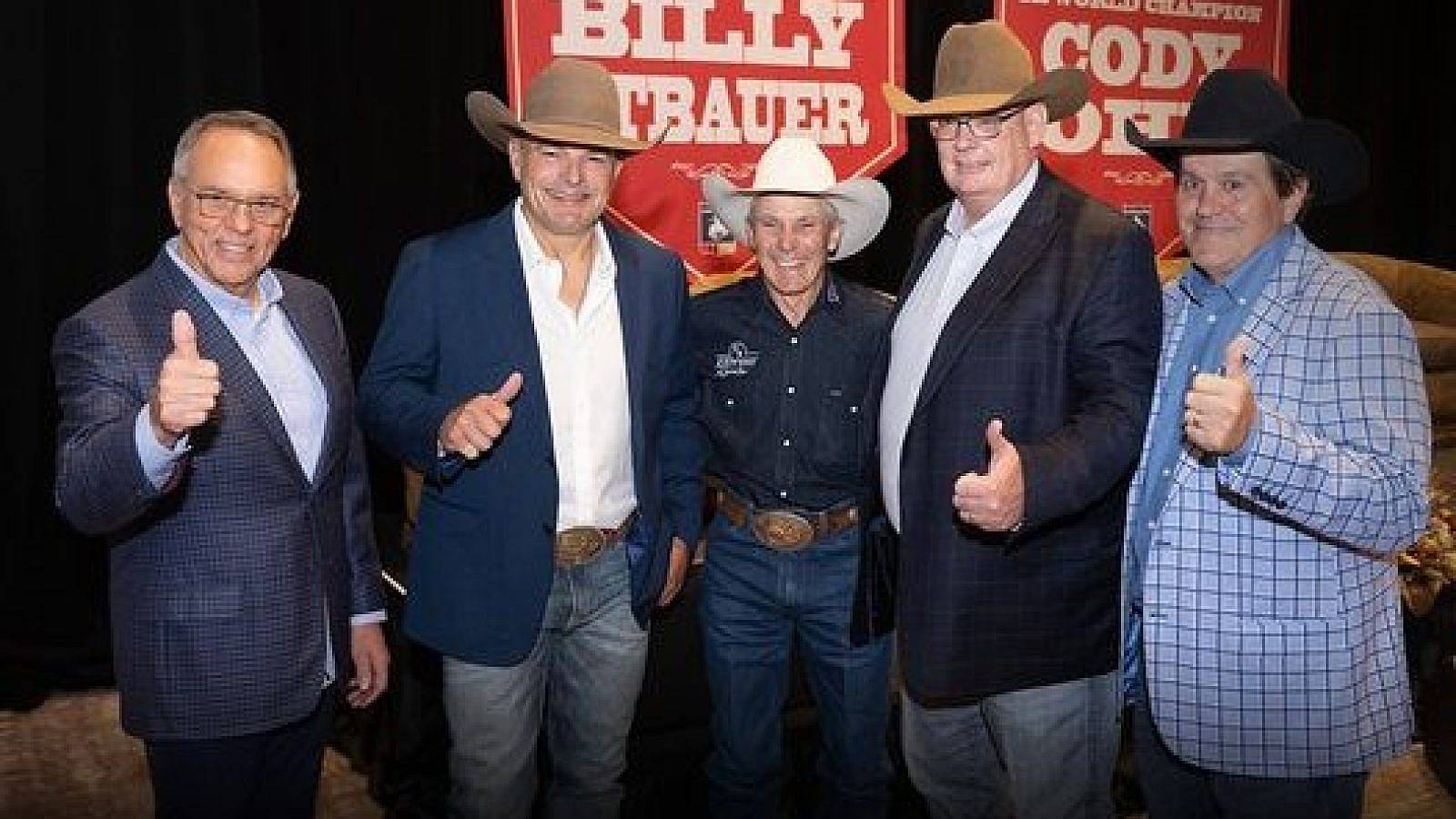 PRCA rodeo icon cowboys at National Finals Rodeo 2023