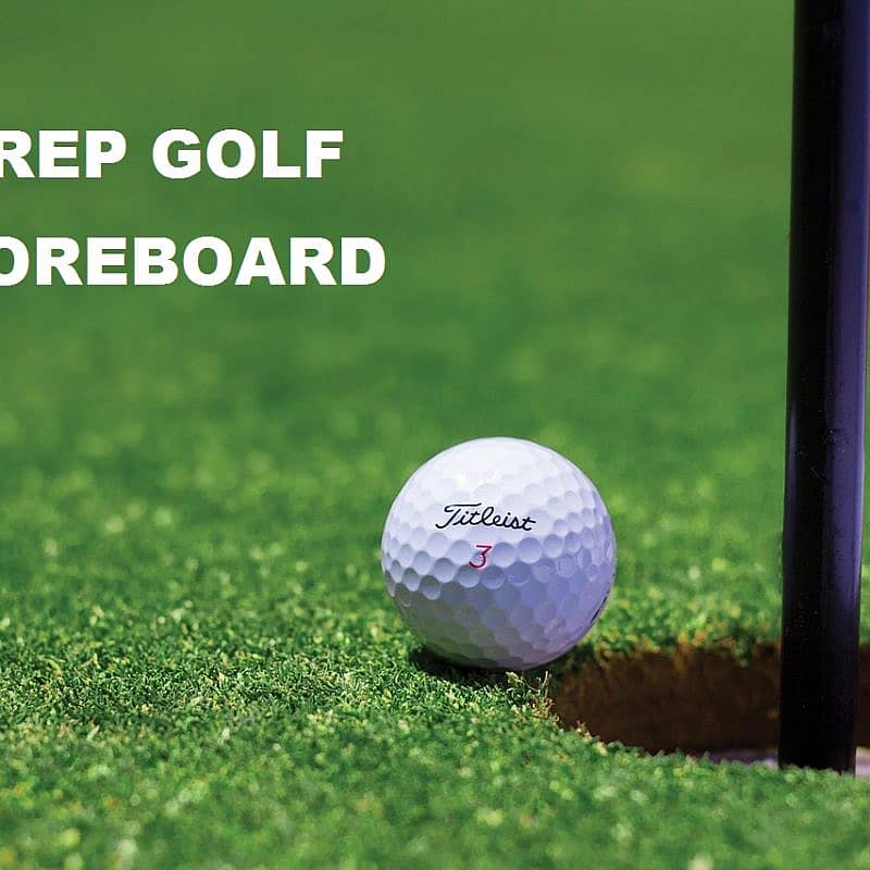 Golf Scoreboard New 2023