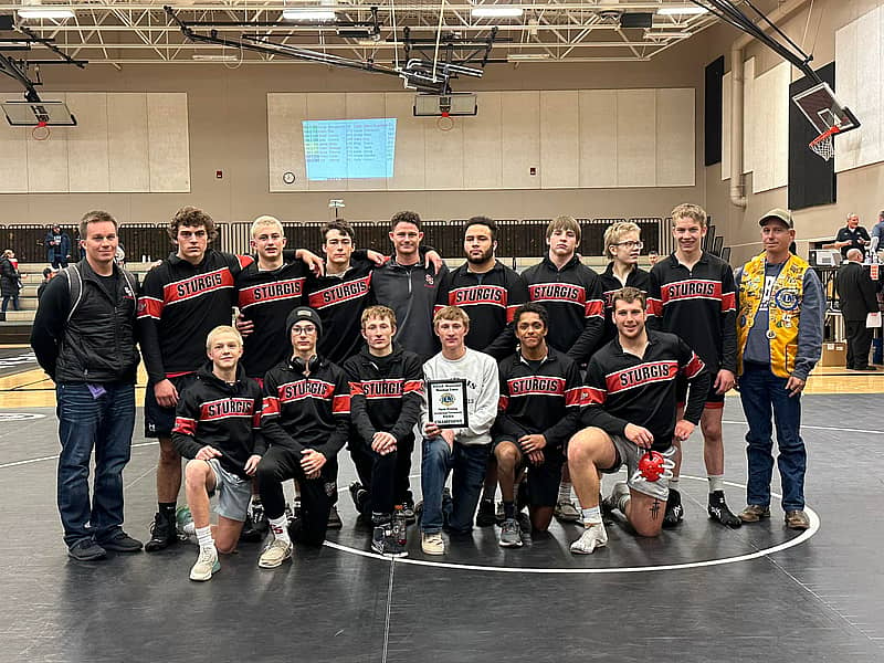 Sturgis Wrestling wins Mandan Tournament KBHB Radio