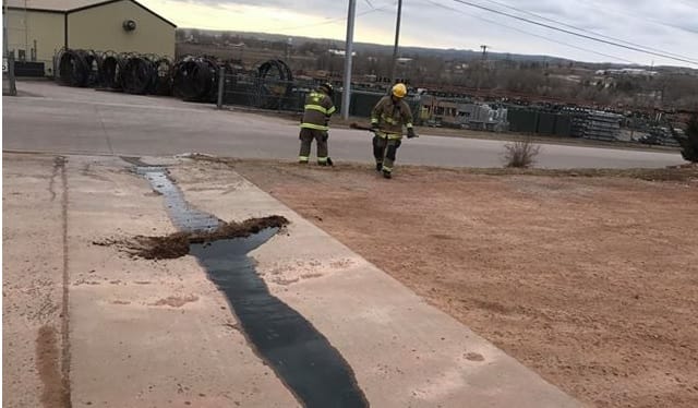 Rapid City Firefighters Respond To Reported Spill On Deadwood Avenue ...