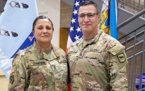 Elizabeth Crawford Promoted to Rank of Sergeant Major in South Dakota Army National Guard