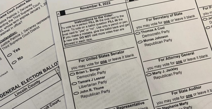 Election ballots