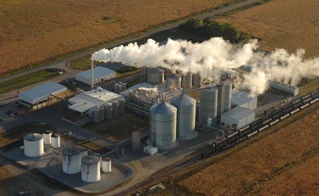 Emissions from an ethanol plant