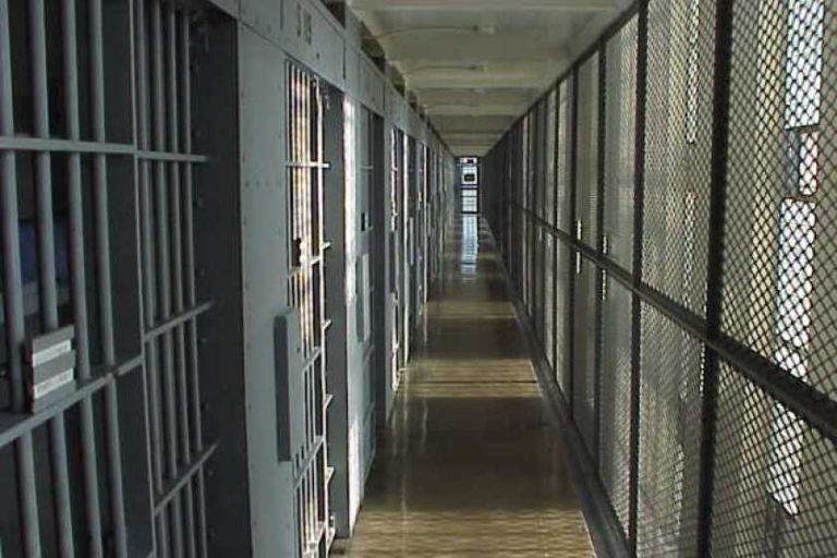 Empty prison cells