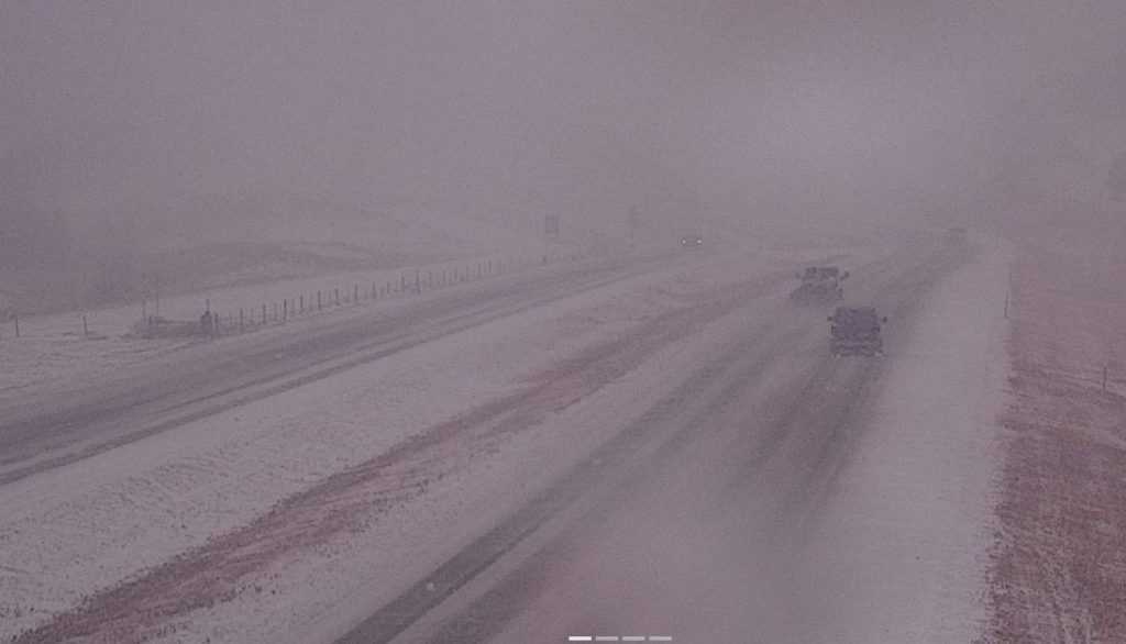 I90 at Miles Marker 35 East of Sturgis. 7:59am on May 4, 2025.