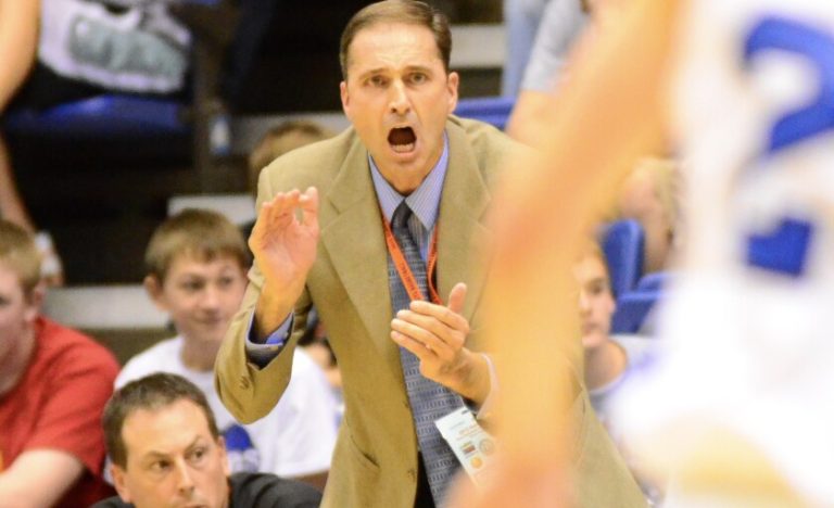 Basketball Coach Dave Hollenbeck