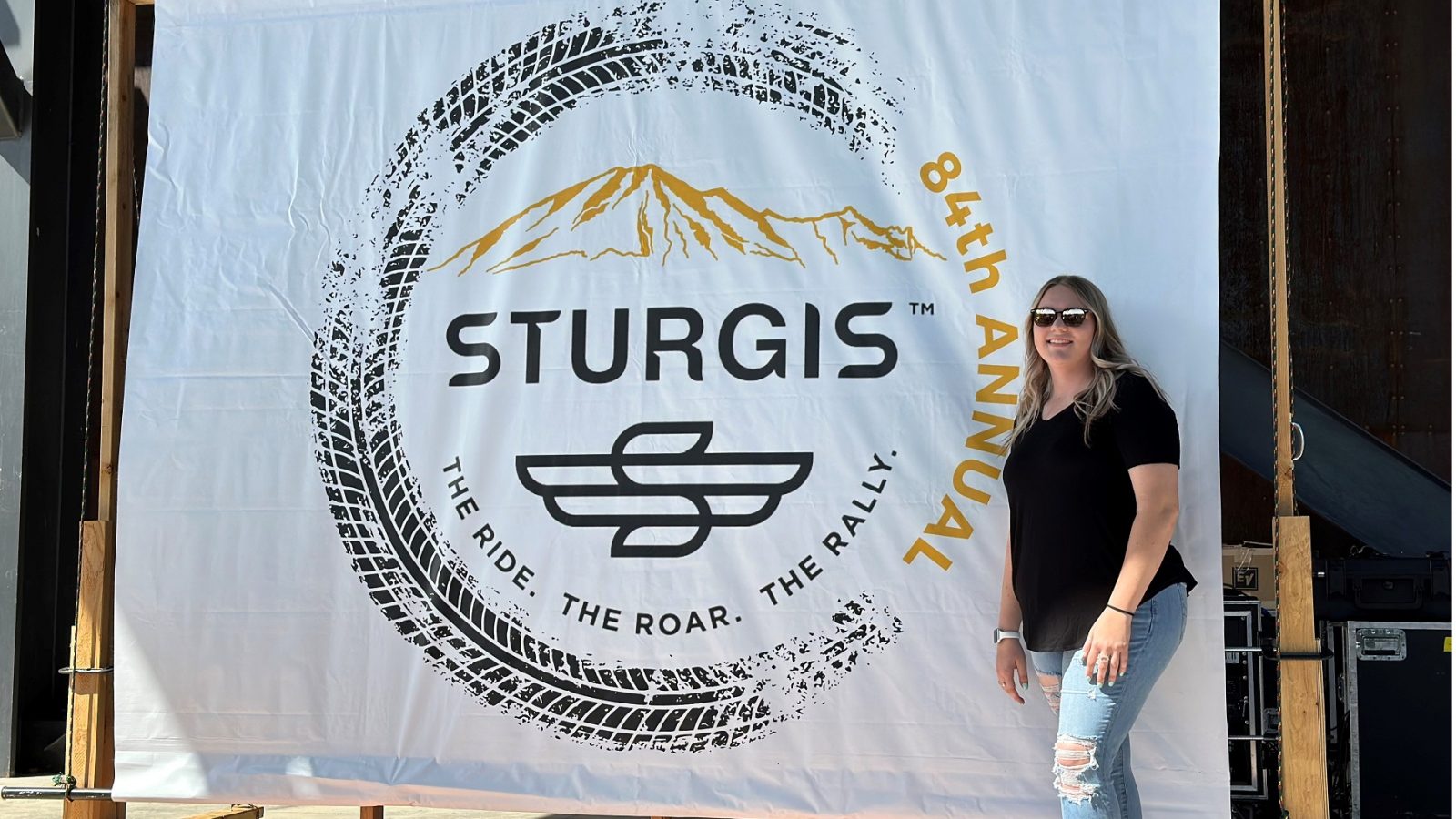 Morgan at Sturgis
